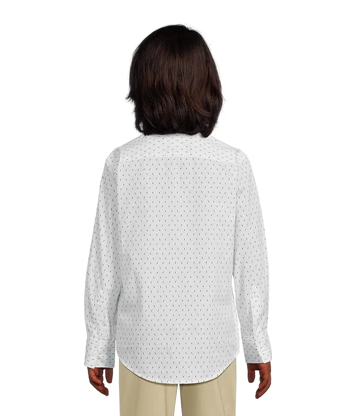 Рубашка хлопковая Standard Shirt Appaman Kids, White — фото 2