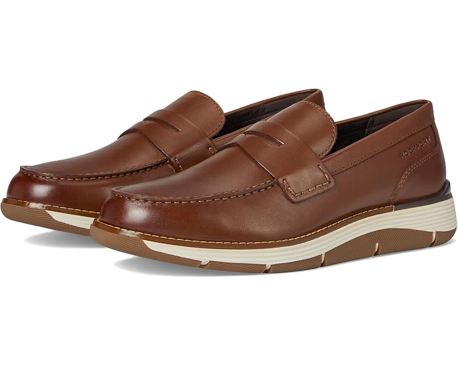 

Лоферы Rockport Liam, цвет Dark Natural Leather