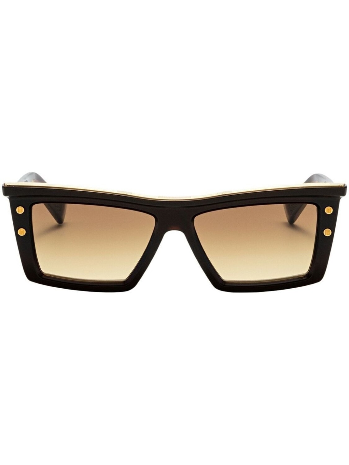 

Balmain Eyewear солнцезащитные очки B-VII в квадратной оправе, черный