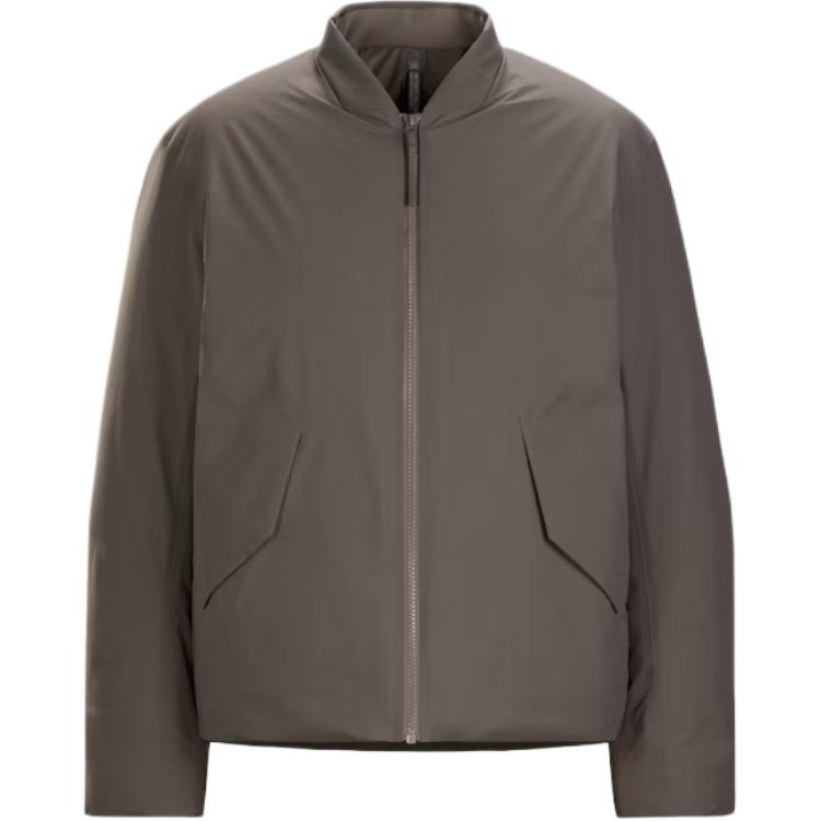 

Пуховая куртка женская с воротником-стойкой Arcteryx, earth коричневый/gnosis