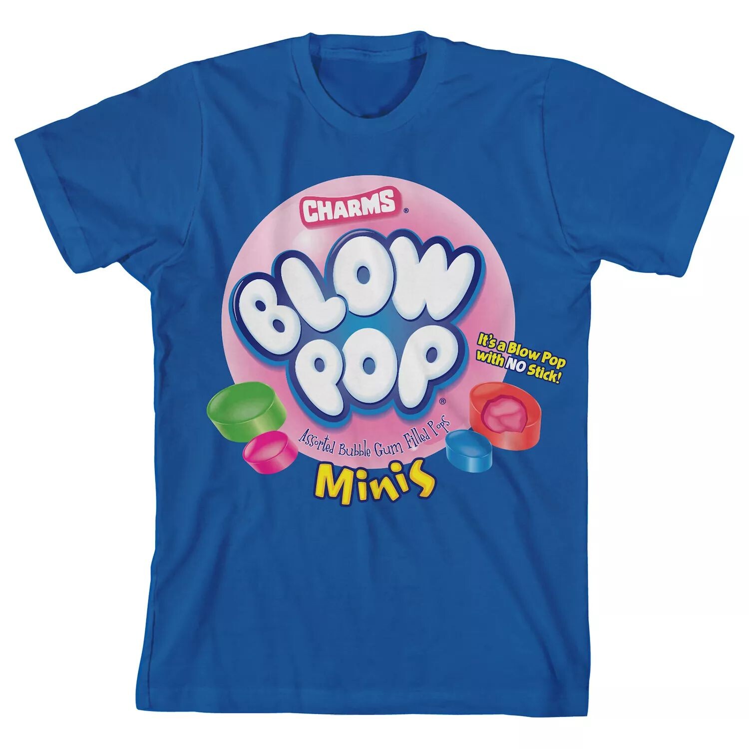 

Мини-футболка с рисунком Charms Blow Pop для мальчиков 8–20 лет Licensed Character