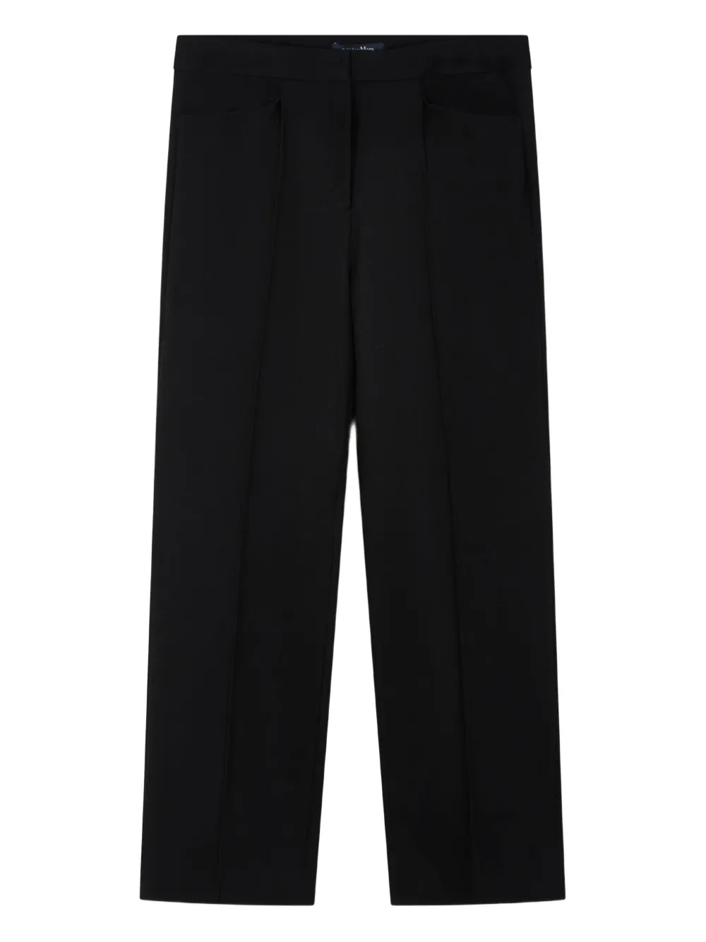 

Брюки из хлопкового микса 'S Max Mara, черный