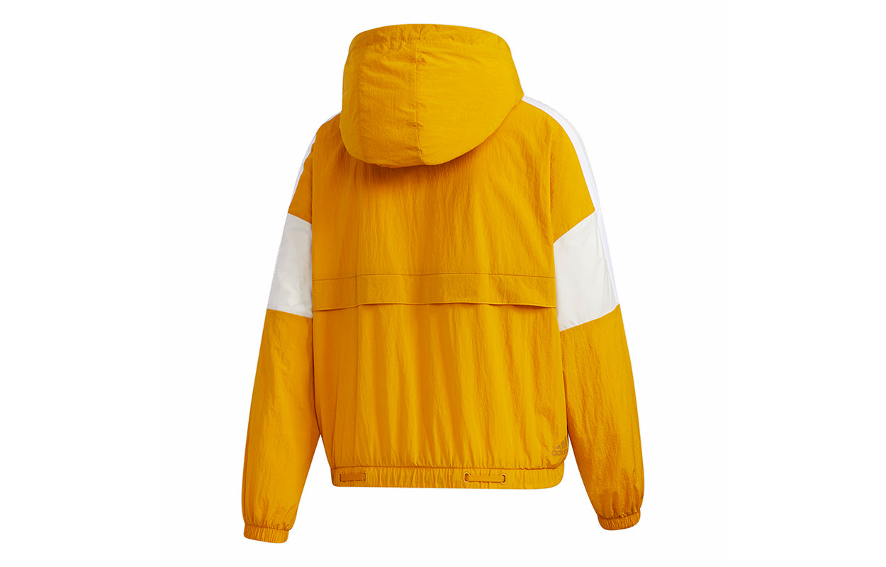 Куртка (WMNS) adidas Urban Anorak Casual Sports Half Zipper Jacket Gold Color GM1470 — фото 2