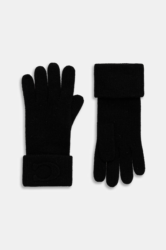 

Перчатки с шерстью Coach, черный