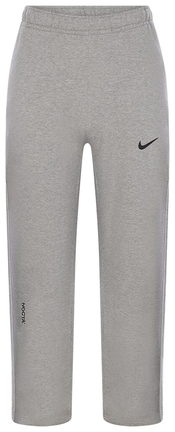 

Спортивные штаны Nike x NOCTA Fleece CS с открытым низом, темно-серые, серый