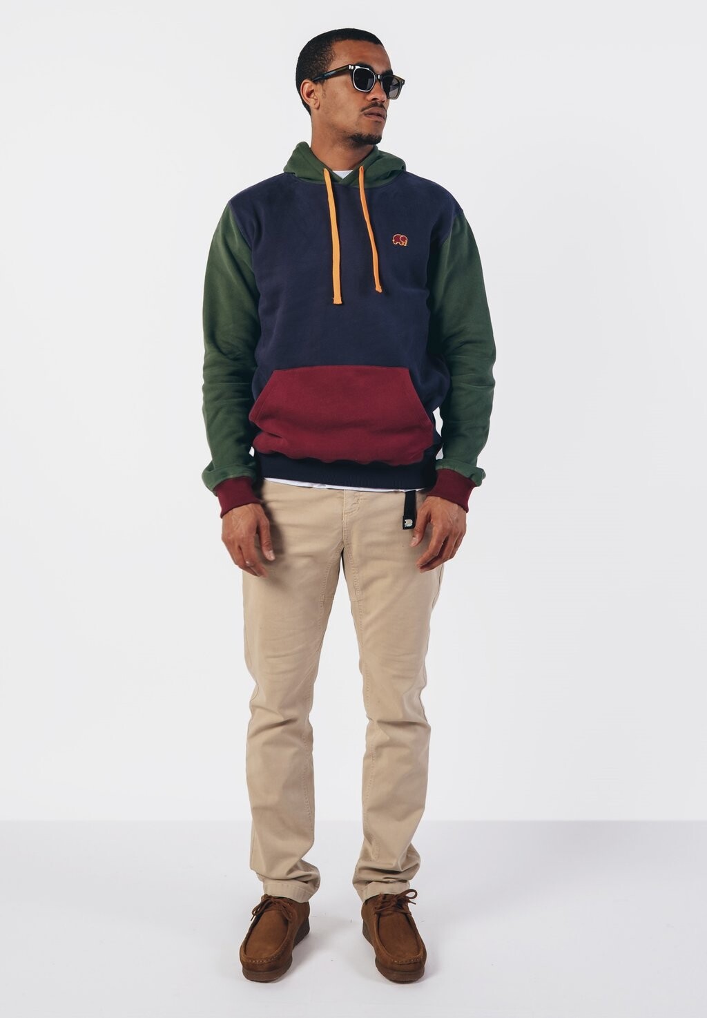 

Толстовка с капюшоном COLOR BLOCK Trendsplant, синий
