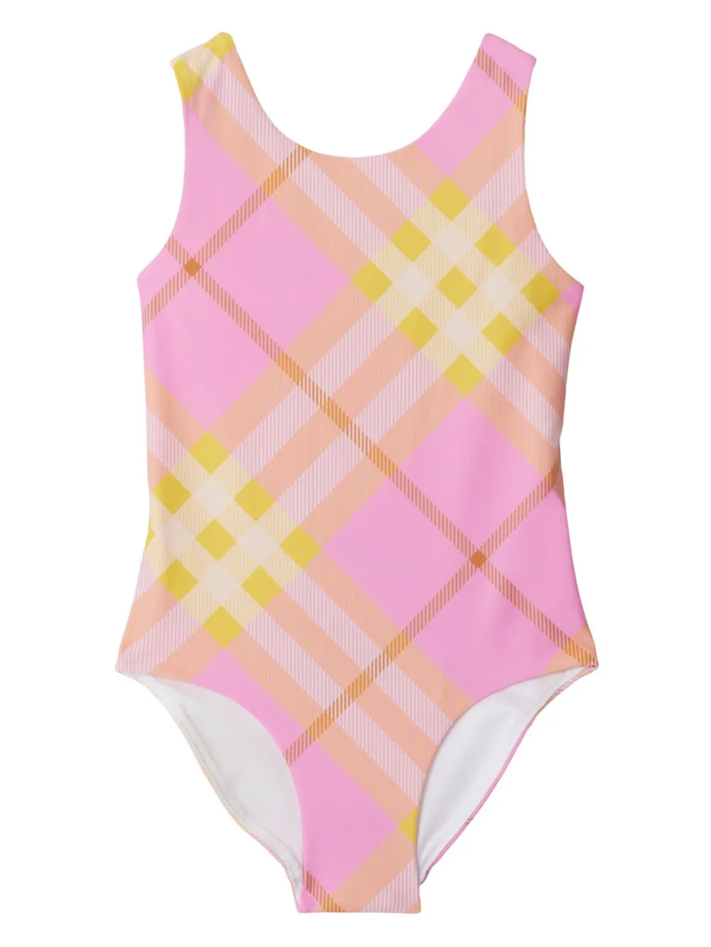 

Купальник в клетку Vintage Check BURBERRY KIDS, розовый