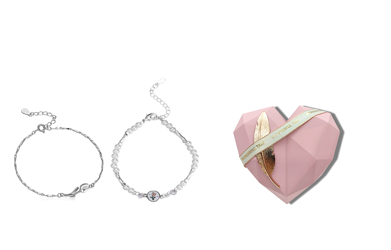 

Браслет женский GIFU, Tulip Girlfriend Bracelet + [Encounter Gift Box]