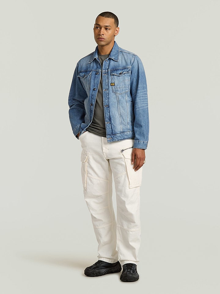 

Джинсовая куртка "Arc 3D" светло-голубого цвета G-Star