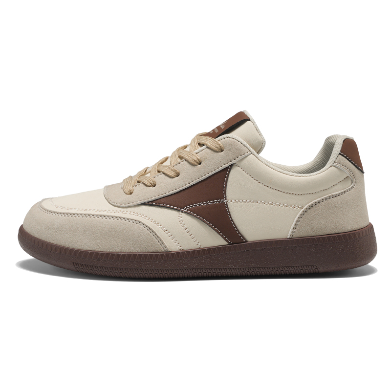 

M.M Party Износостойкие и легкие мужские низкие кеды Casual Beige Khaki, цвет Beige Khaki