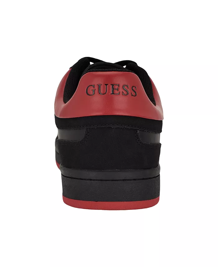 Мужские модные кроссовки Lasen на шнуровке GUESS, черный — фото 2