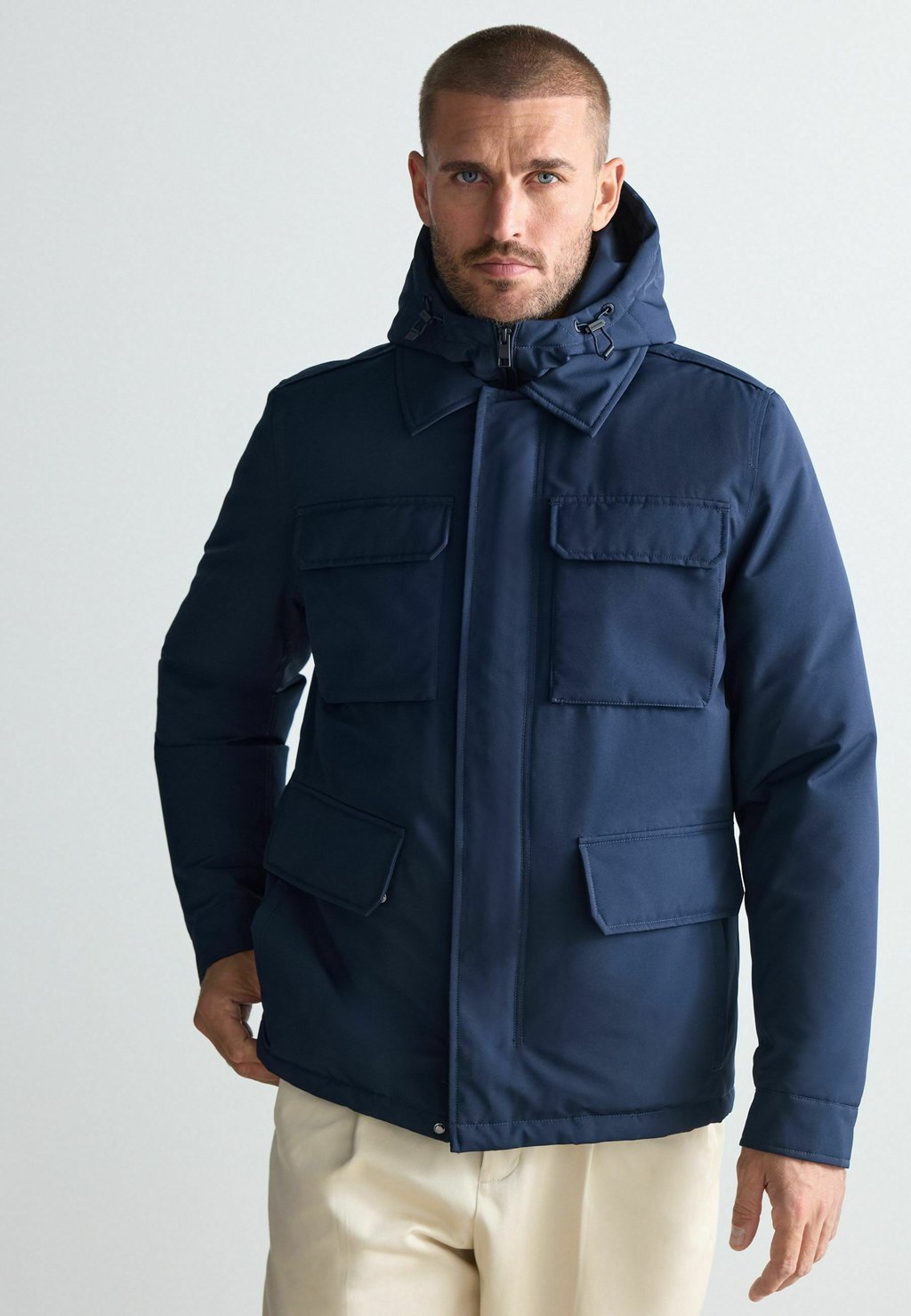 

Зимняя куртка REGULAR FIT SIGNATURE FOUR POCKET Next, синий