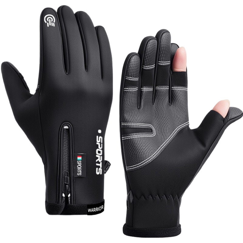 

Унисекс перчатки из эластана и полиамида WARRIOR, черный
