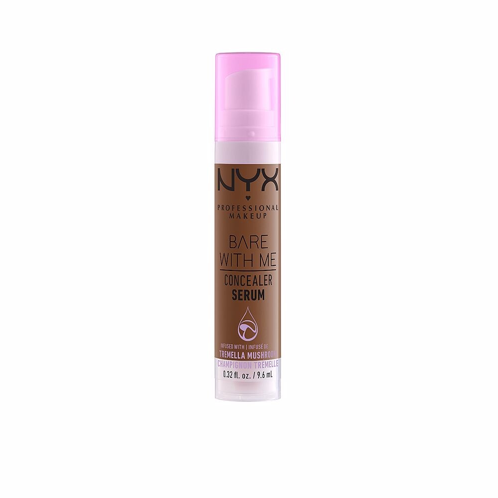 

Корректор макияжа Bare with me concealer serum Nyx professional make up, 9,6 мл, 11-mocha