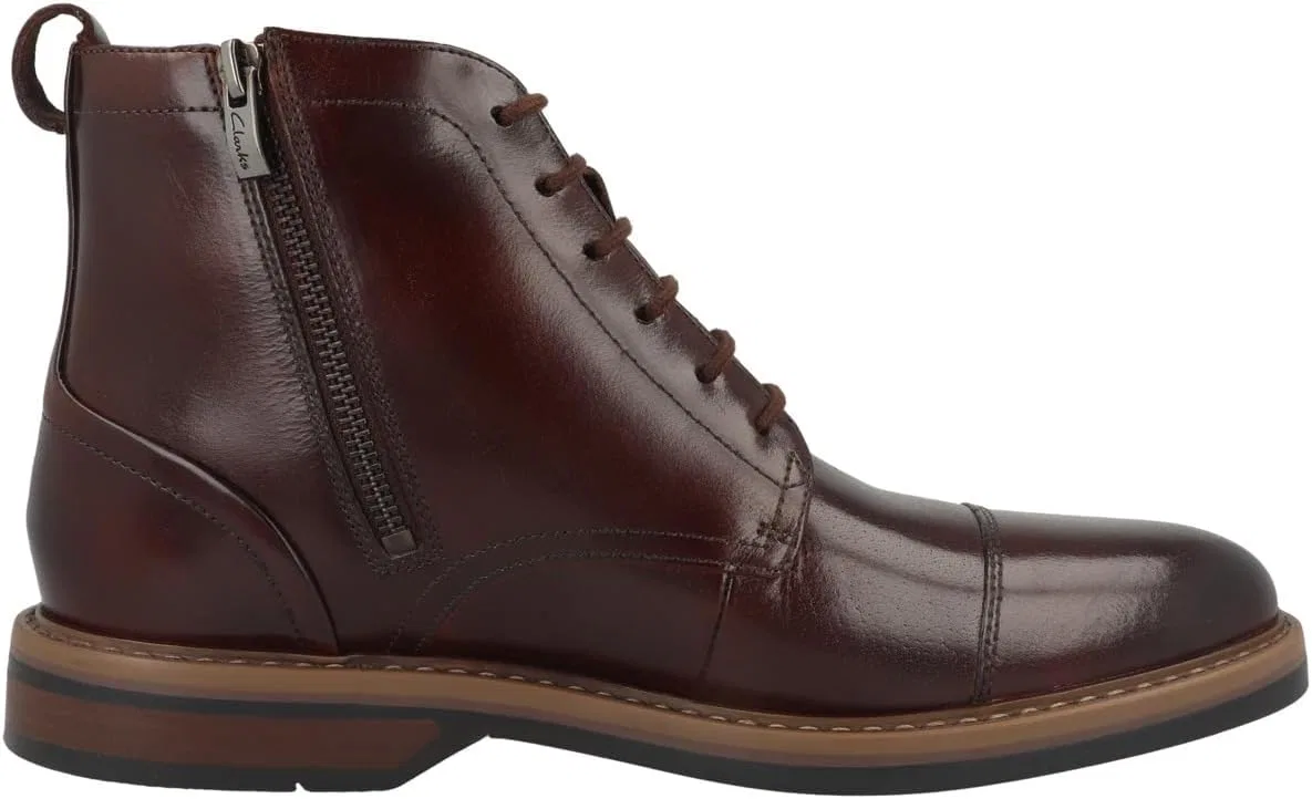 Мужские ботинки Clarks Aldwin CapChukka, бежевый — фото 4