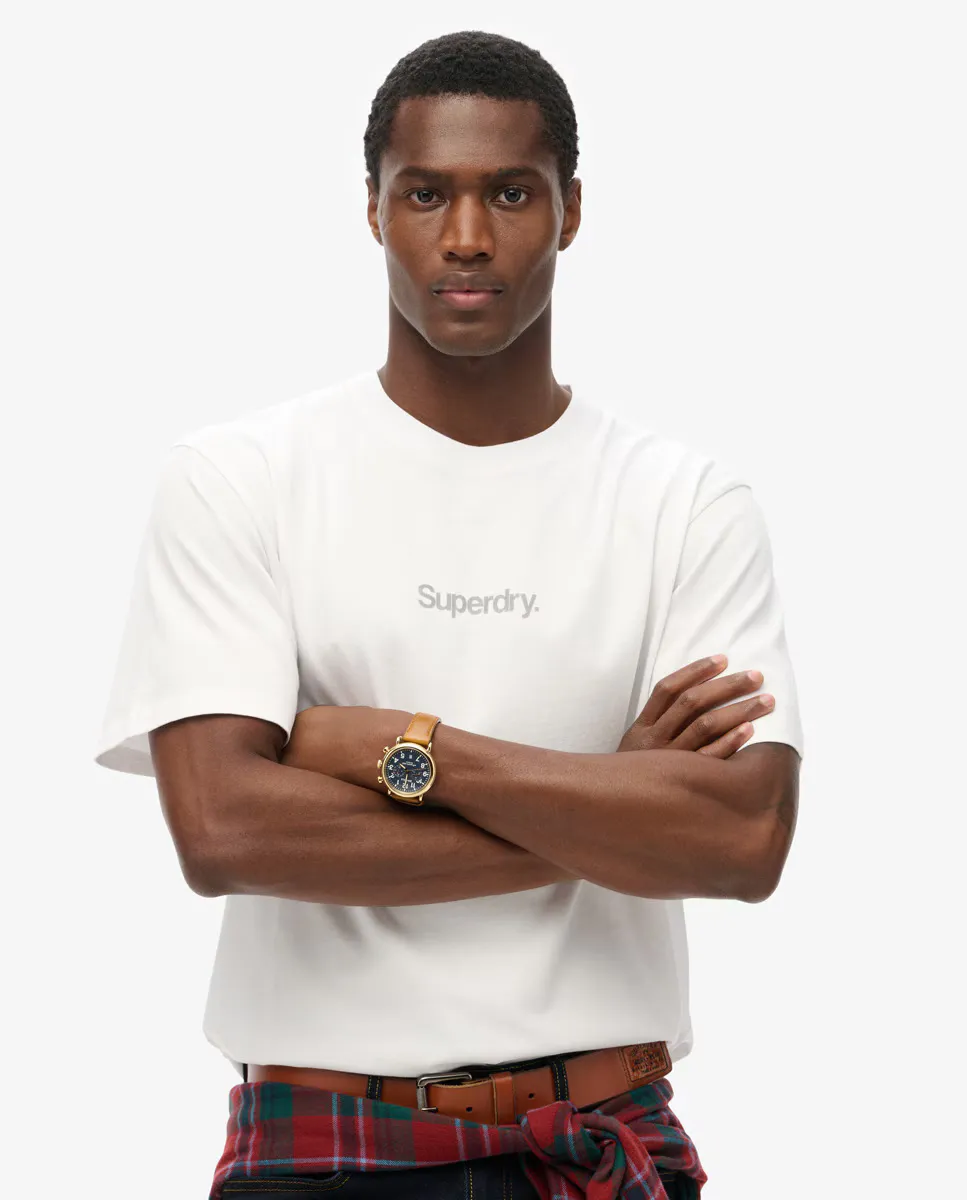 

Футболка мужская с логотипом Core City Superdry, белый