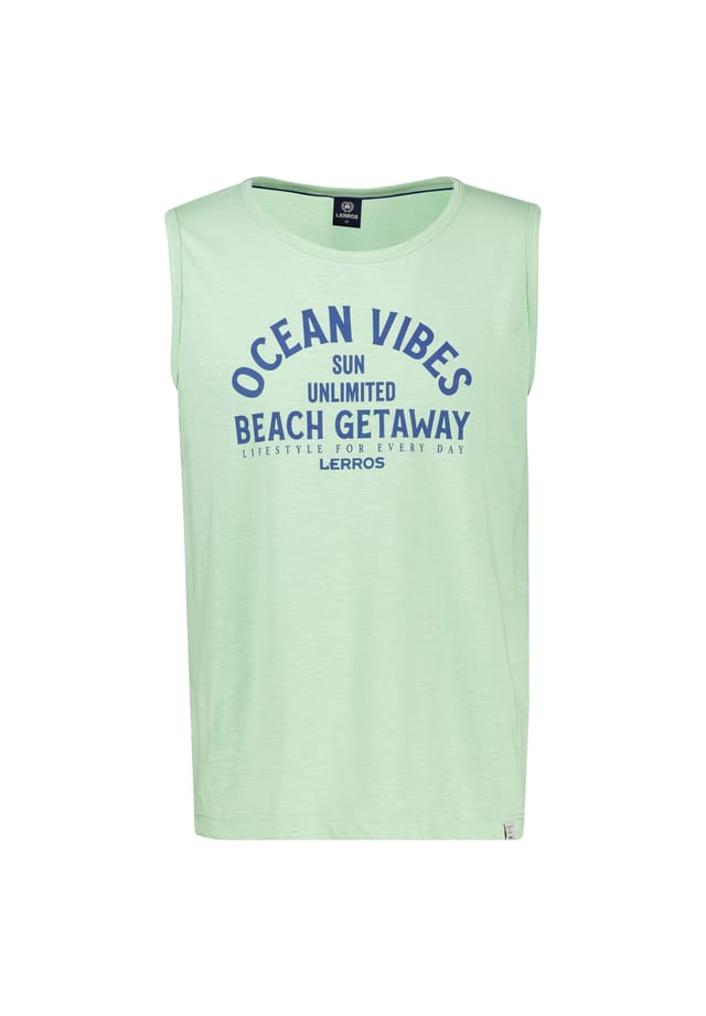 

Майка с принтом на груди Lerros, зеленый