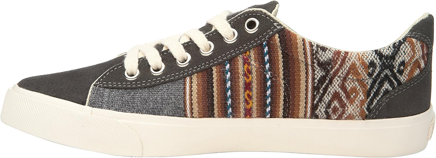 Кеды Inkkas Cusco Low Top для мужчин и женщин - Ручная работа, повседневная обувь для женщин и мужчин - Легкие и удобные кеды для женщин и мужчин коричневого цвета - Холщовые кеды низкого профиля с поддержкой свода стопы — фото 3