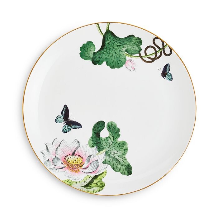 

Обеденная тарелка Wedgwood Wonderlust Waterlily Coupe, мультиколор