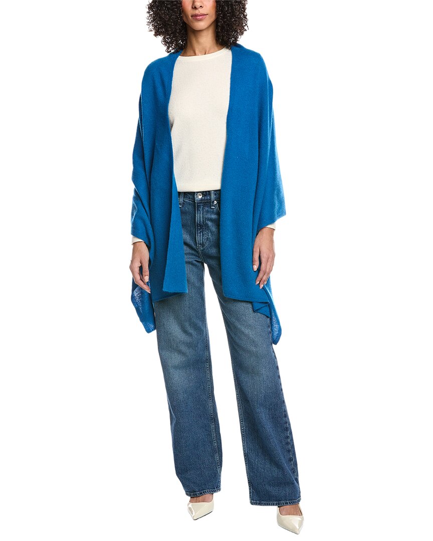 

Кашемировый дорожный платок Amicale из кашемира, синий