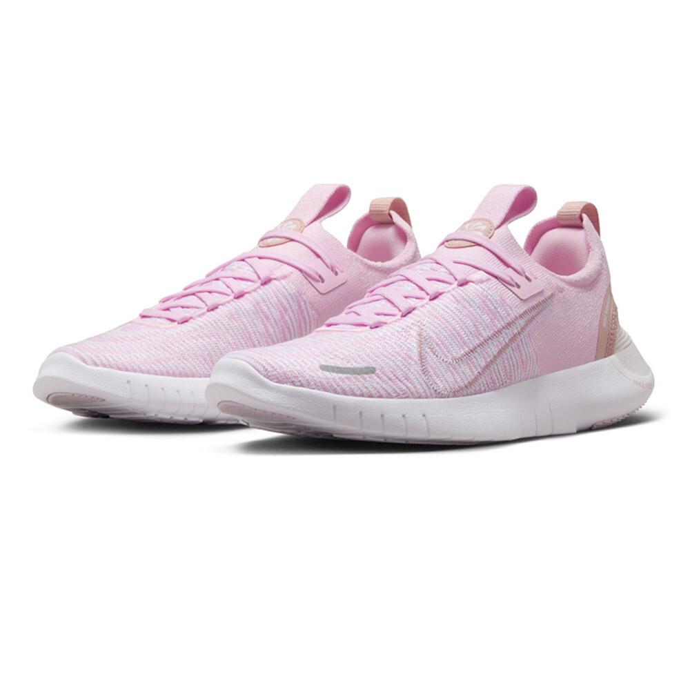 

Кроссовки для бега Nike Free Run Flyknit Next Nature, розовый