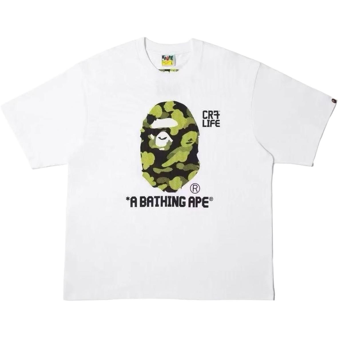 Футболка unisex x CR7 LIFE CR7 LIFE Collaboration FW25 A BATHING APE, черный — фото 3