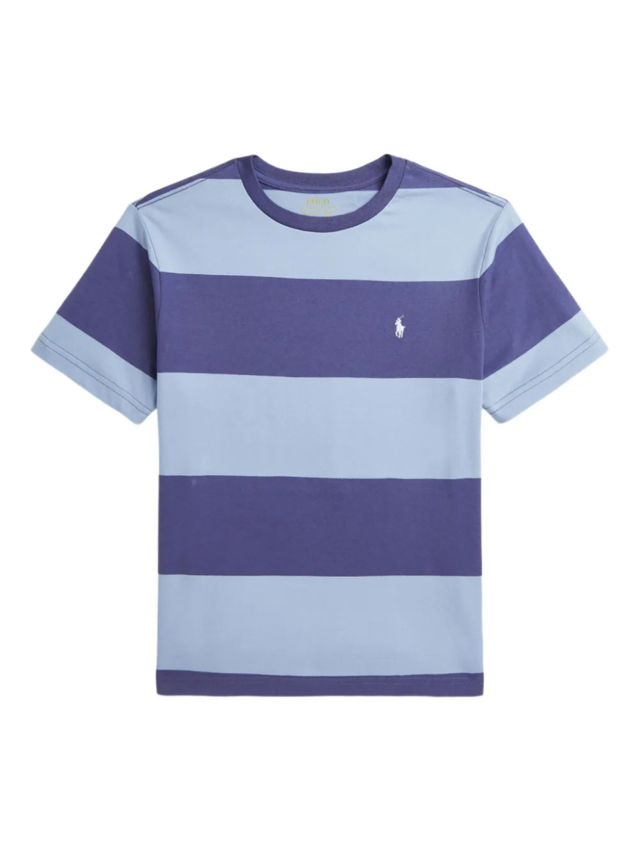 

POLO RALPH LAUREN KIDS футболка в полоску, синий