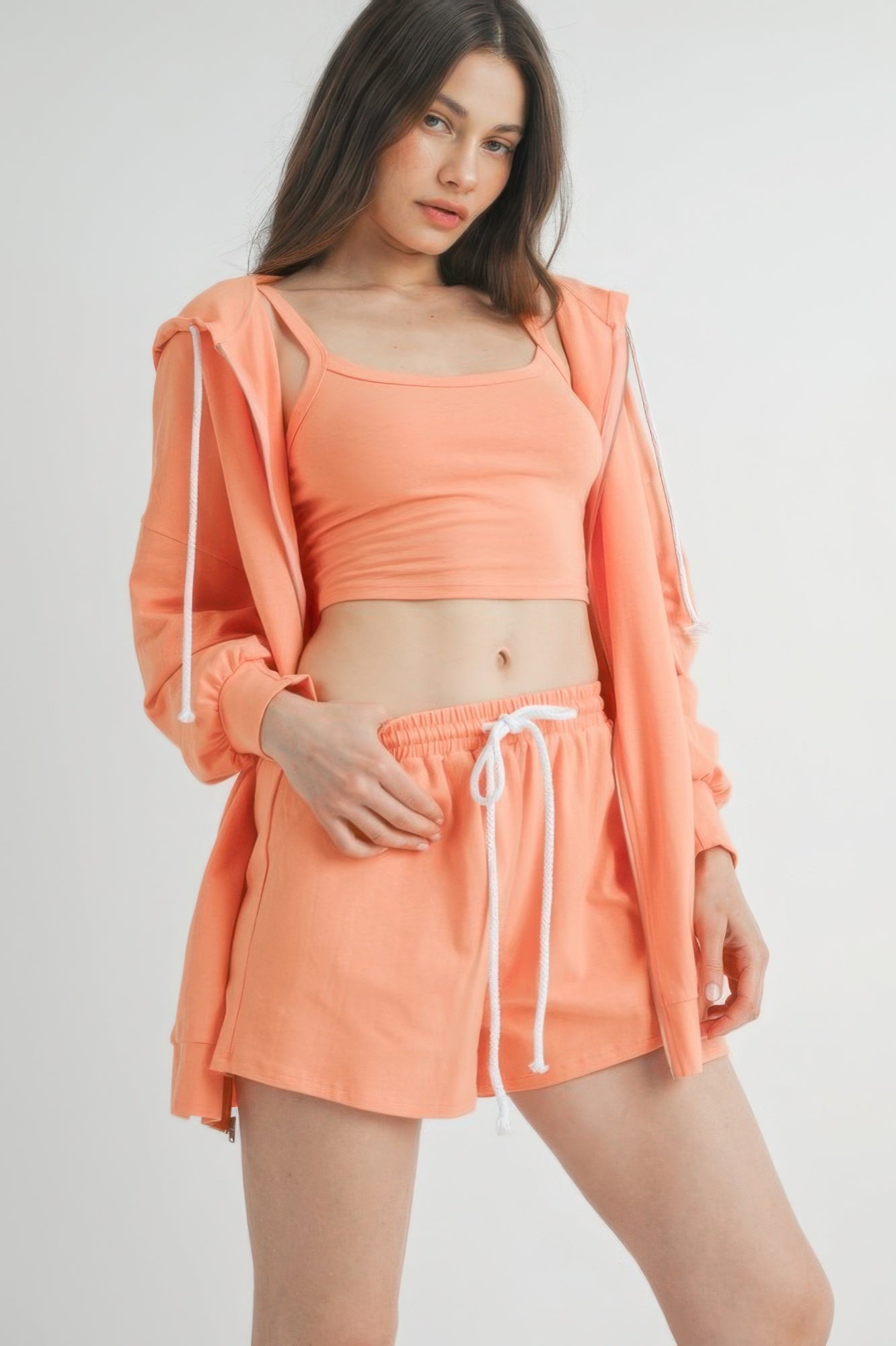 

Комплект из 3-х свитеров FASHNZFAB, цвет tangerine hue