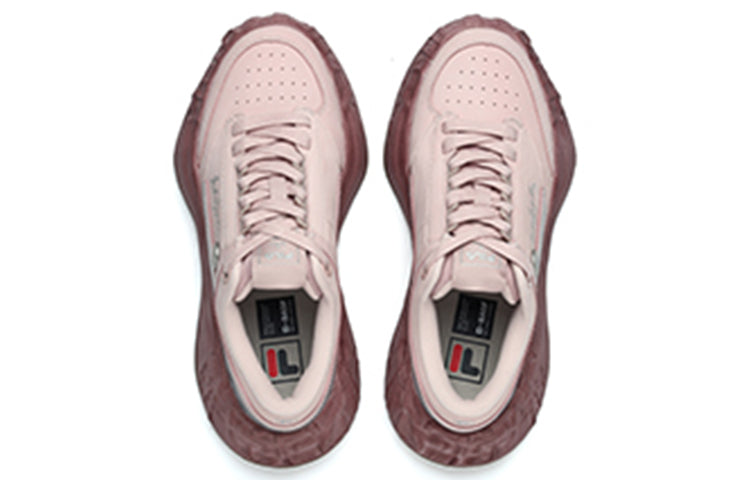 Кеды (WMNS) MIHARA x FILA FM-15 Casual Skateboarding Shoes Rose, красный — фото 3