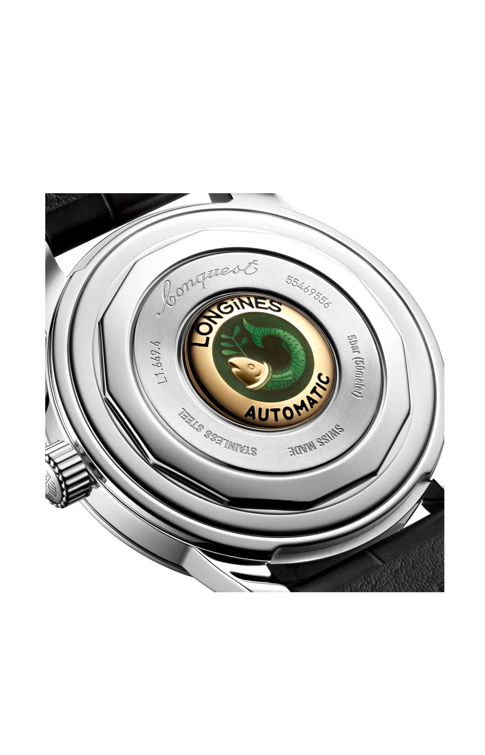 CONQUEST HERITAGE 38 ММ - L1.649.4.92.2 LONGINES, золотой — фото 4