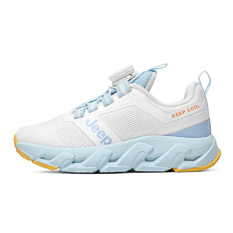 

Galloping Wind 30 повседневные кроссовки детские Jeep, айвори белый синий