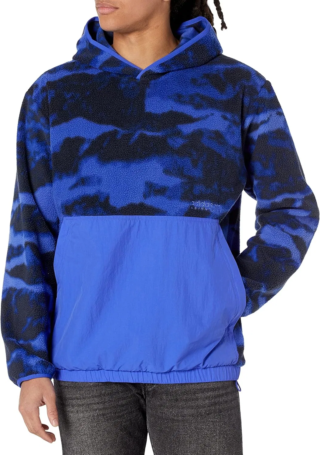 Мужская толстовка adidas Originals Adventure Polarfleece с принтом по всей поверхности