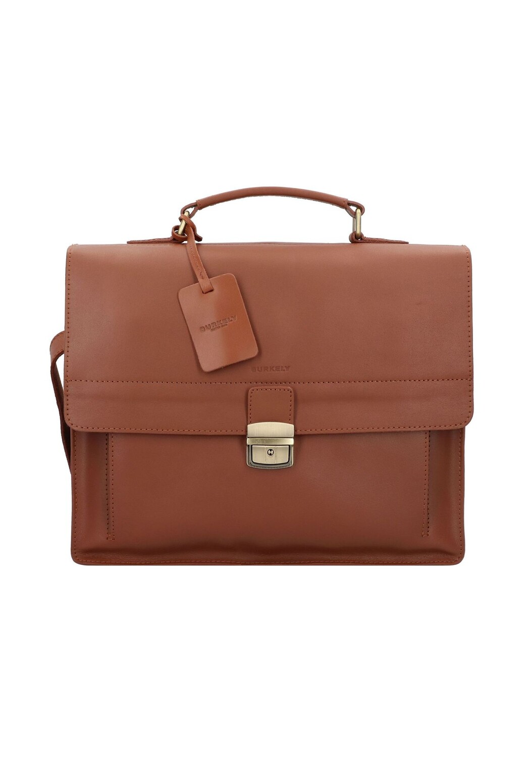 

Портфель Vintage Scott кожаный 38 см BURKELY, цвет Cognac