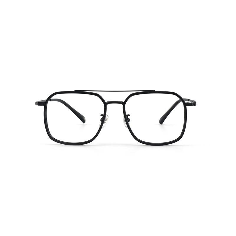

MARVEL Титановые авиаторские очки унисекс, Versatile Black C011