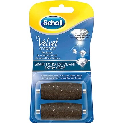 

Velvet Smooth Express Pedi Crystal Diamonds Экстра отшелушивающие зерна Замена 2 рулона — 2 шт., Scholl, Серый, Velvet Smooth Express Pedi Crystal Diamonds Экстра отшелушивающие зерна Замена 2 рулона — 2 шт., Scholl