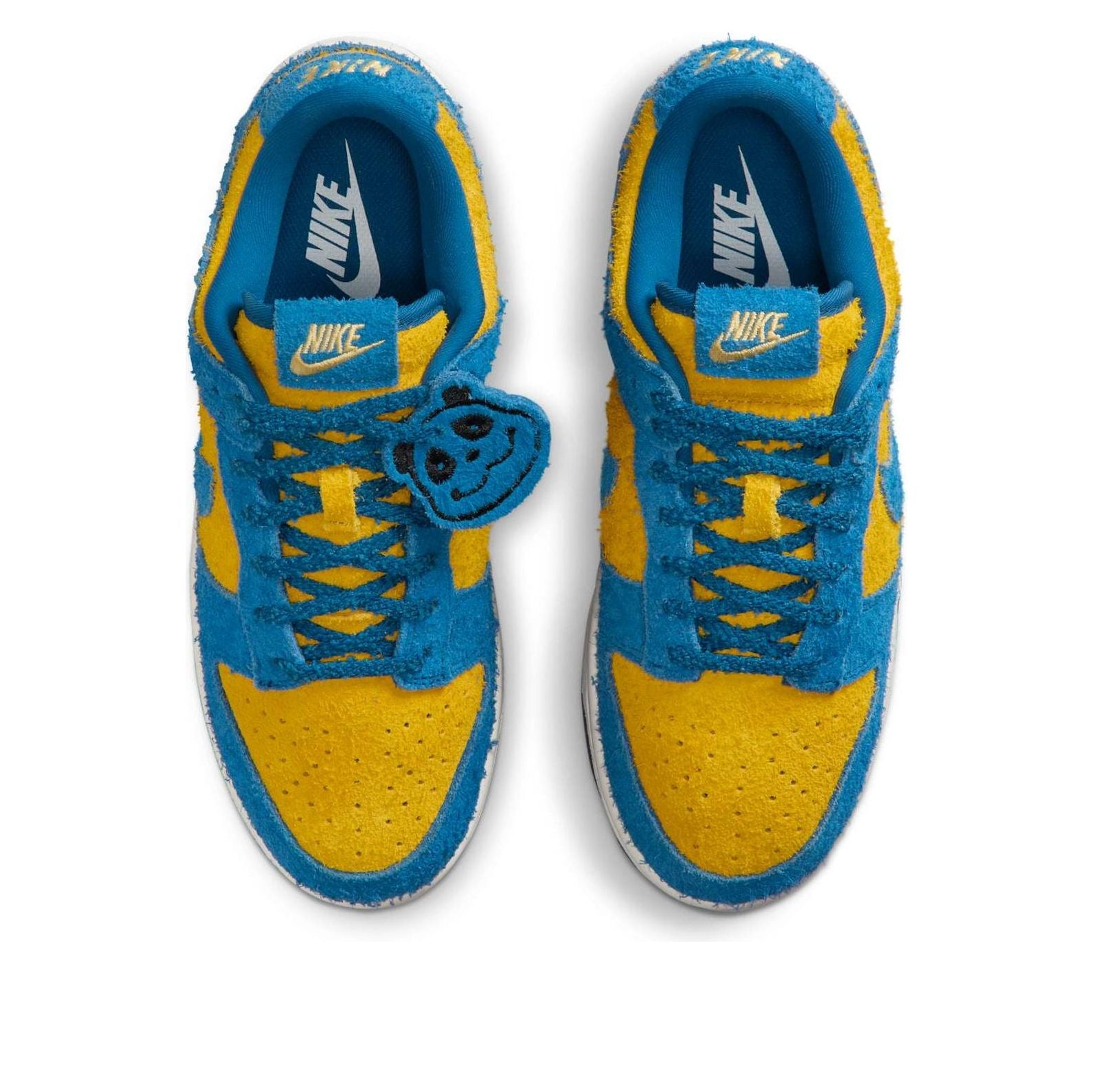 Кроссовки (WMNS) Nike Dunk Low Panda 'Blue Gold' — фото 2