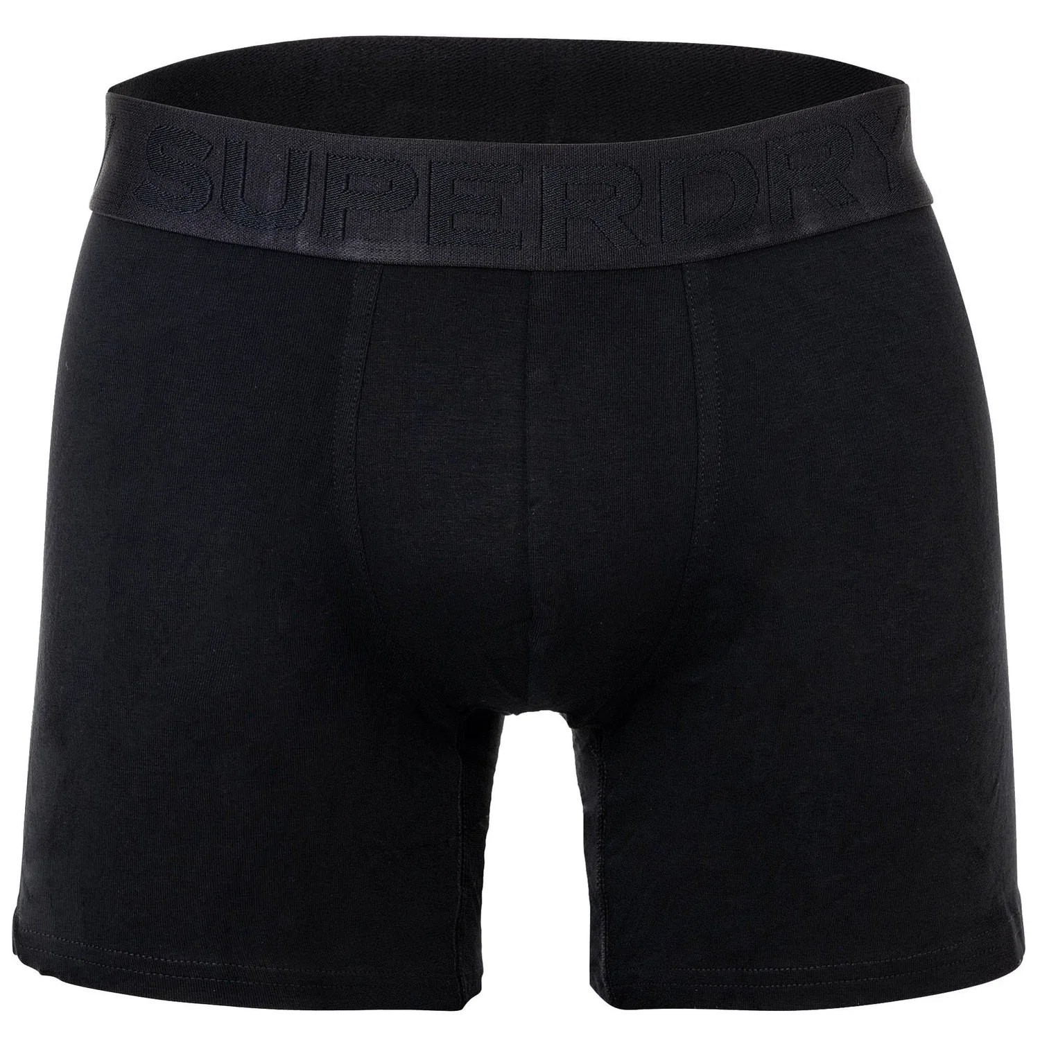 Боксеры 3er Pack из хлопка с эластаном Superdry, черный — фото 2