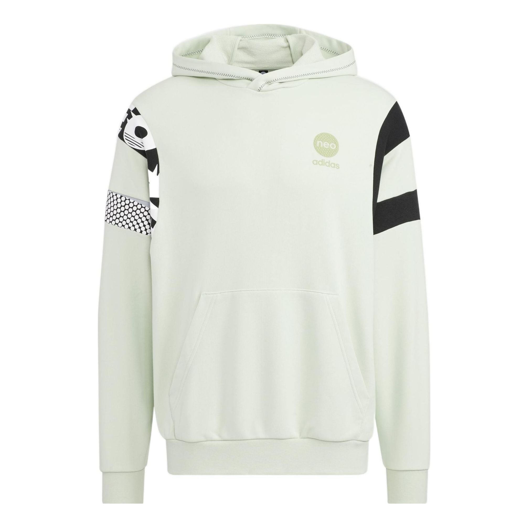 

Худи adidas neo U Bbal Logo HM9986, зеленый