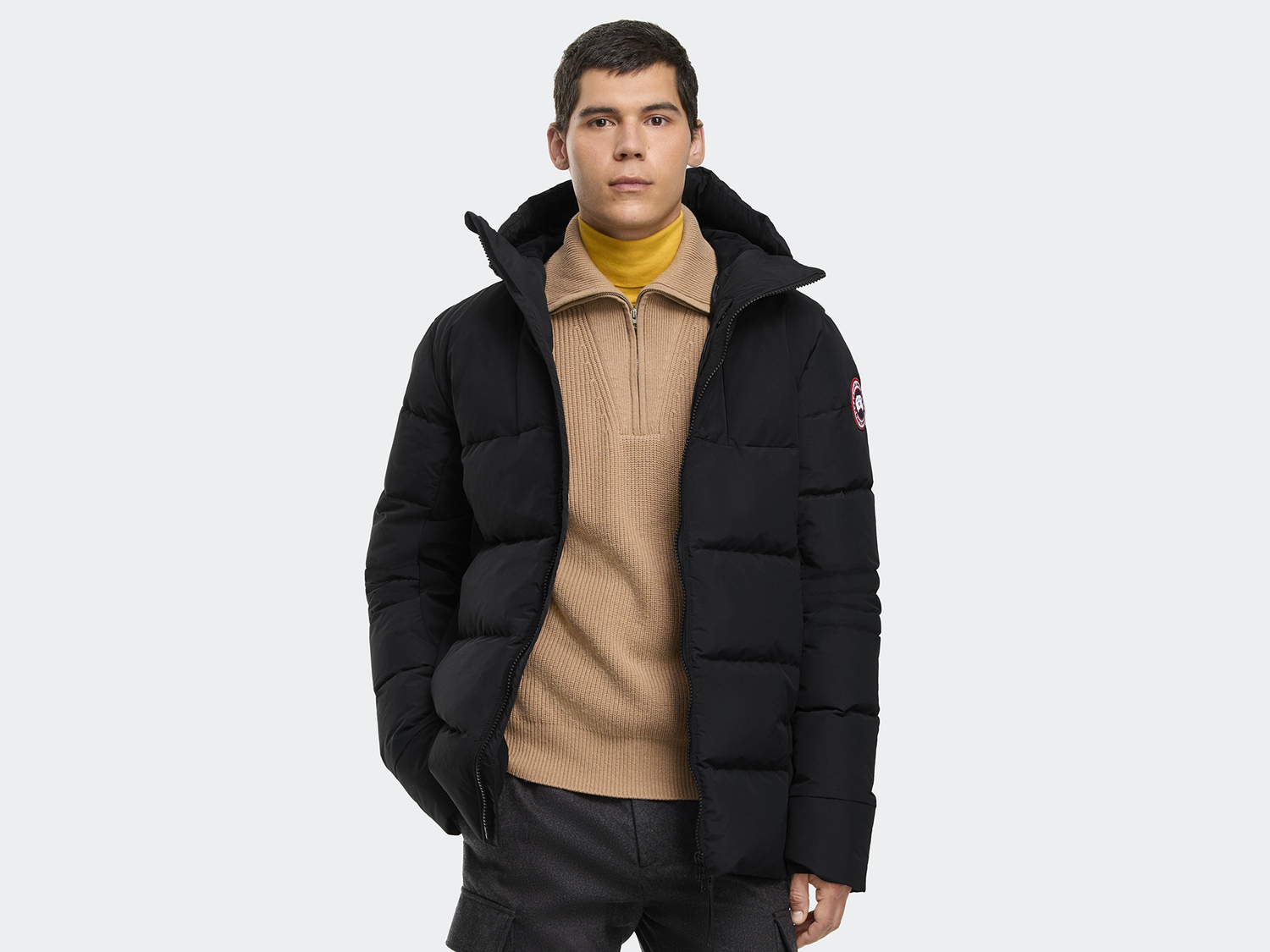 

Пальто Canada Goose HyBridge, черный