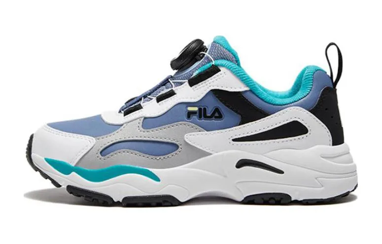 FILA KIDS Удобные низкие детские кроссовки для бега Blue White для подростков