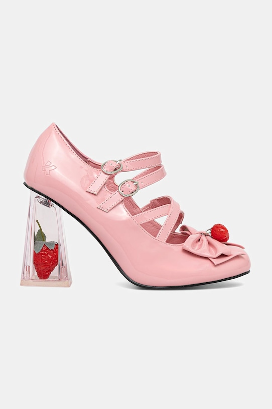Босоножки Strawberry Cheesecake на тонких ремешках Koi Footwear, розовый — фото 2