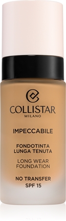 

Прочный праймер Collistar Impeccabile Long Wear Foundation, SPF 15 4G Golden Sand 30 ml