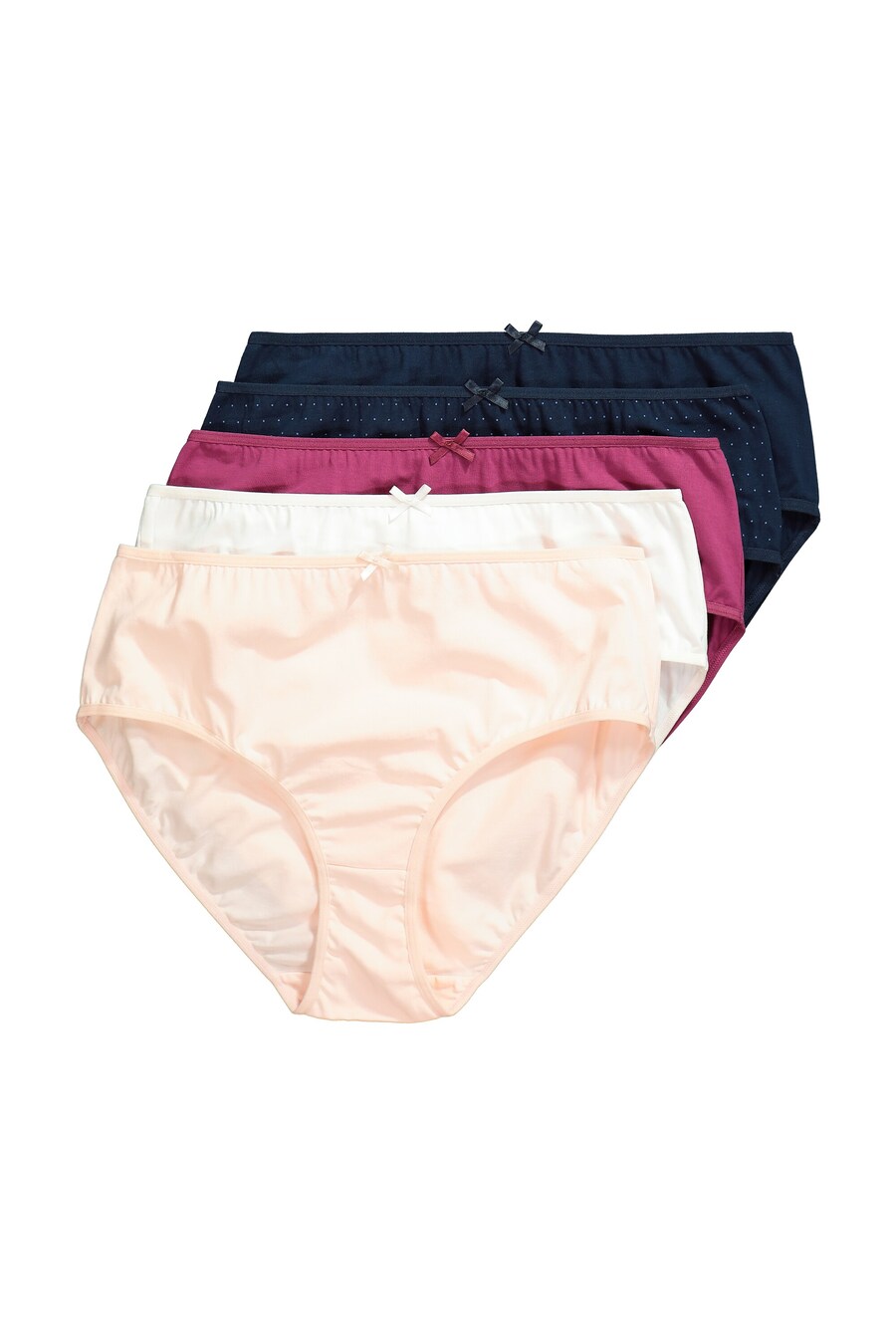 

Трусы Ulla Popken, marine blue/Cranberry/White/Wool white