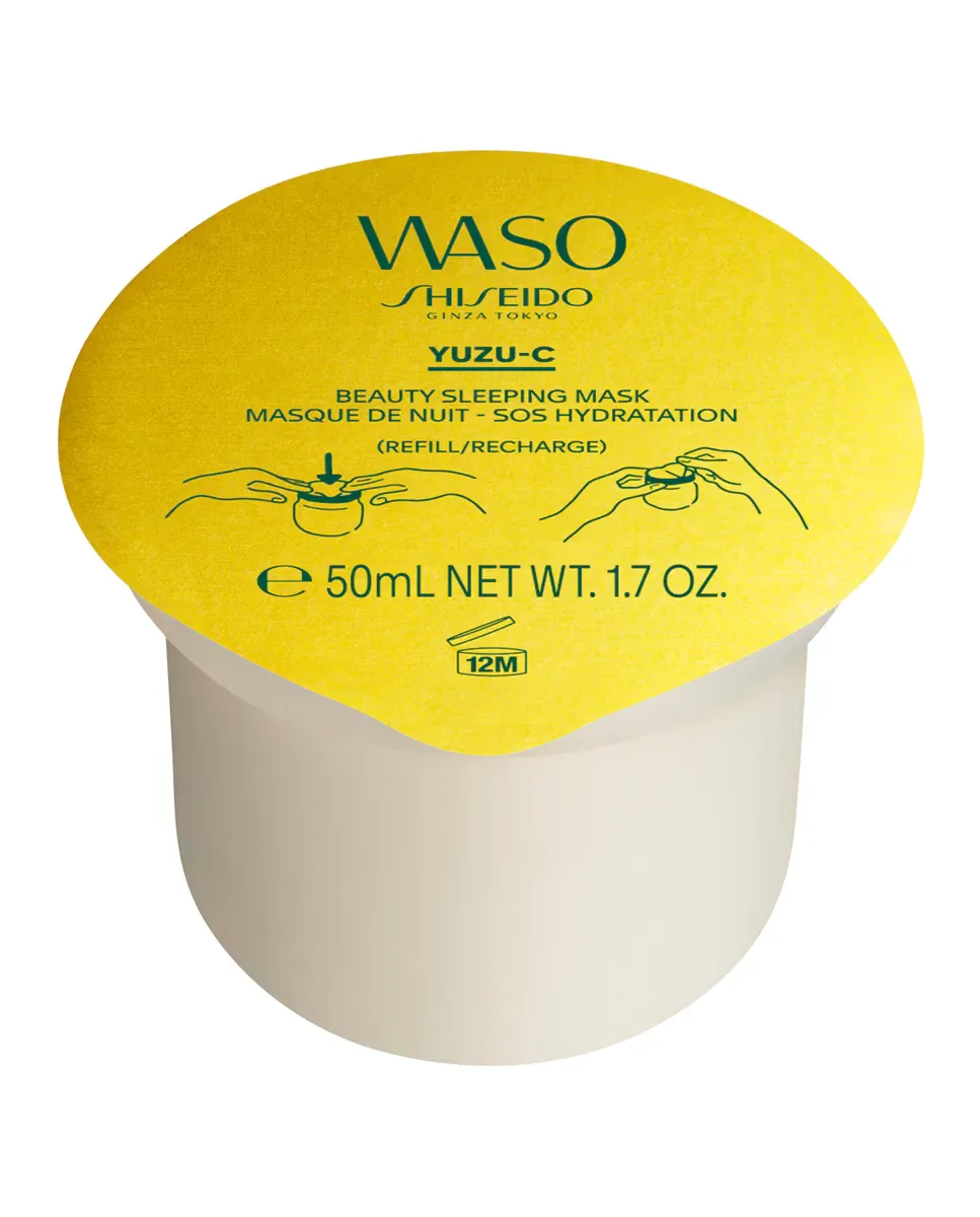 Маска для лица Shiseido — Ночная увлажняющая Waso Beauty Sleeping Mask, сменный блок, 50 мл