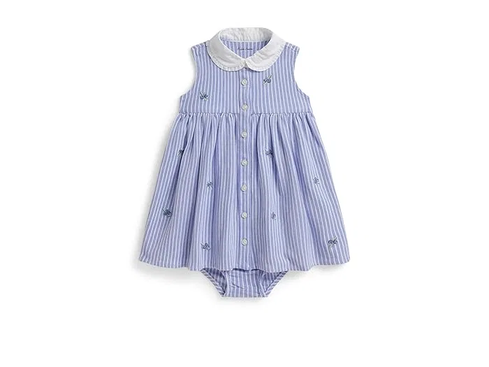 Платье с трусиками голубика Blueberry Cotton Mesh Polo Ralph Lauren Kids, Collection Lime