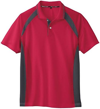 

Поло CO-COS AS-1627 с коротким рукавом, влагоотводящее, красный