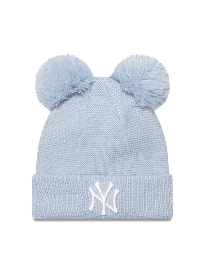 

Зимняя шапка New Era Child Double Pom Se 60565307, небесно-голубой