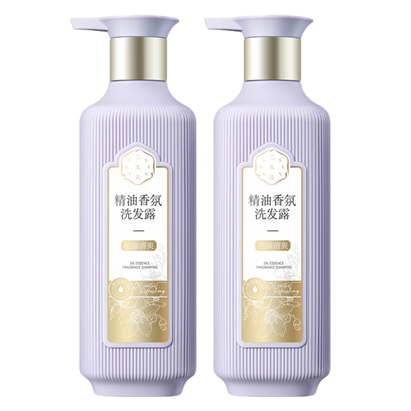 

Шампунь Three Lives Flower Essential Oil Fragrance Oil Control Refreshing Nourishing Cleansing 500мл/500мл*2 PECHOIN