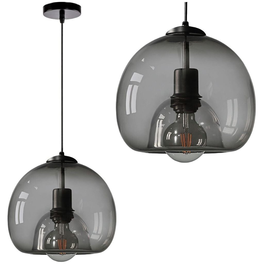 

Подвесной светильник Toollight App1027-1Cp, черный, круглый, 1 источник света E27, 25X25X45-100 см, регулируемый Toolight