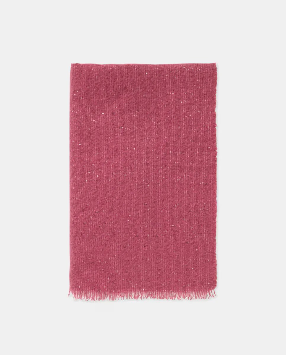 

Женский однотонный шарф Southern Cotton, розовый